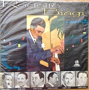 Rodolfo Biagi & Various, tango, vals, milango, Chile - Odeon